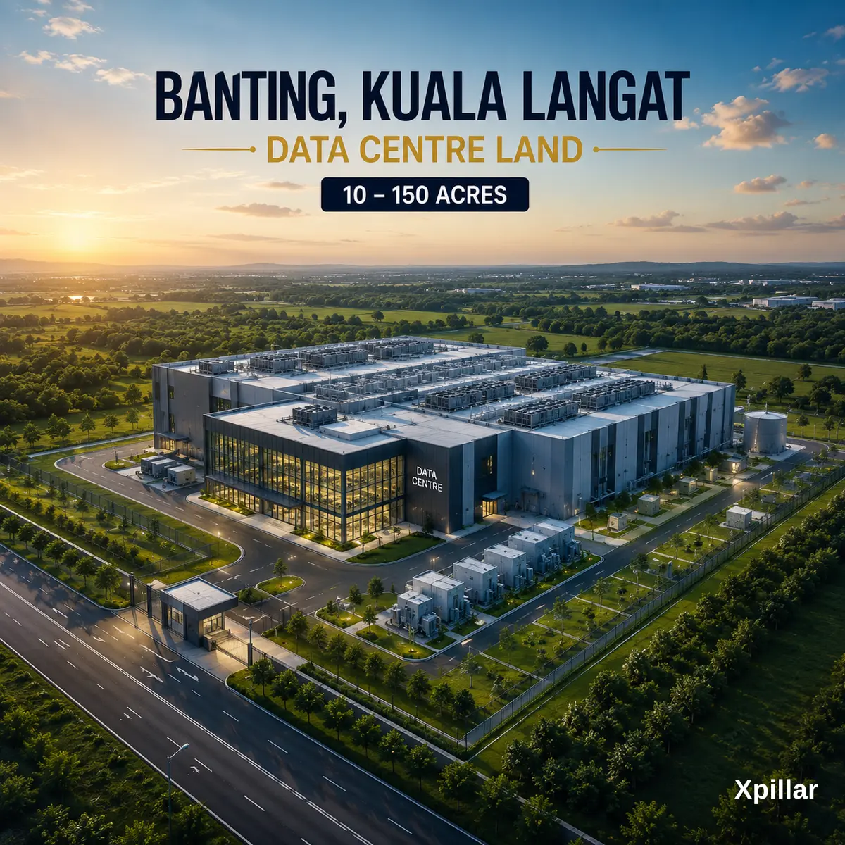 10- 150 acres Data Centre Land in Banting, Kuala Langat