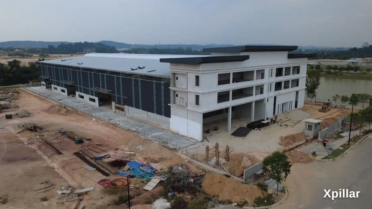 Brand New Detached Factory for Rent — 62,350 sq ft Direct LATAR Toll Access @ Eco Business Park, Puncak Alam
